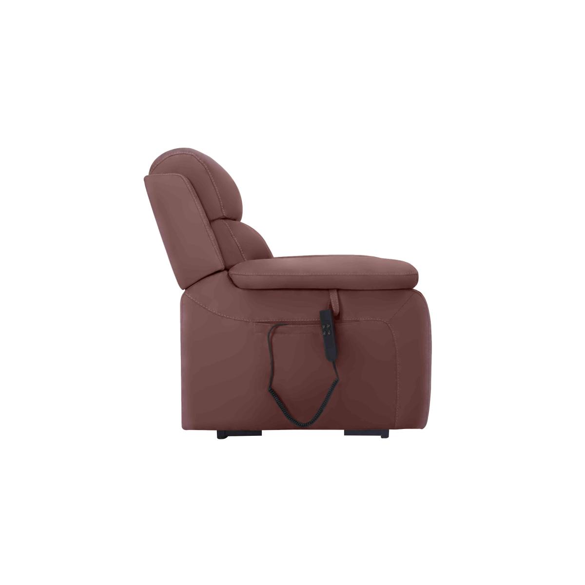 Moreno NC Leather Lift and Rise Chair - Black – image 5
