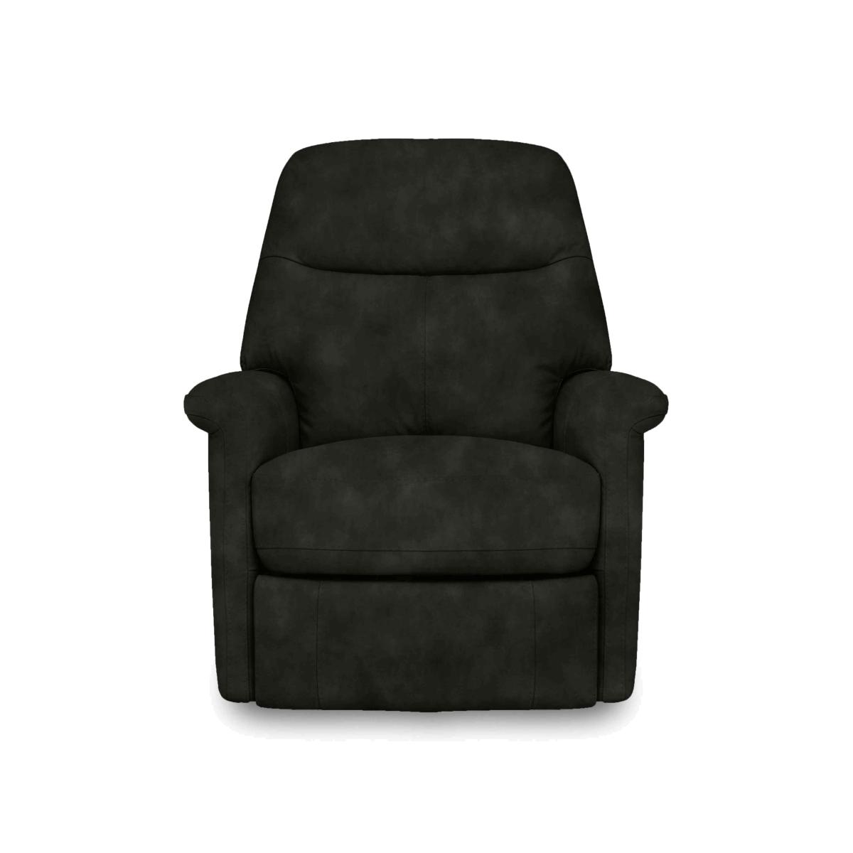 Compact Collection Lille Fabric Rocker Swivel Chair with Power Recliner - Feb-Dec-R10 Charcoal