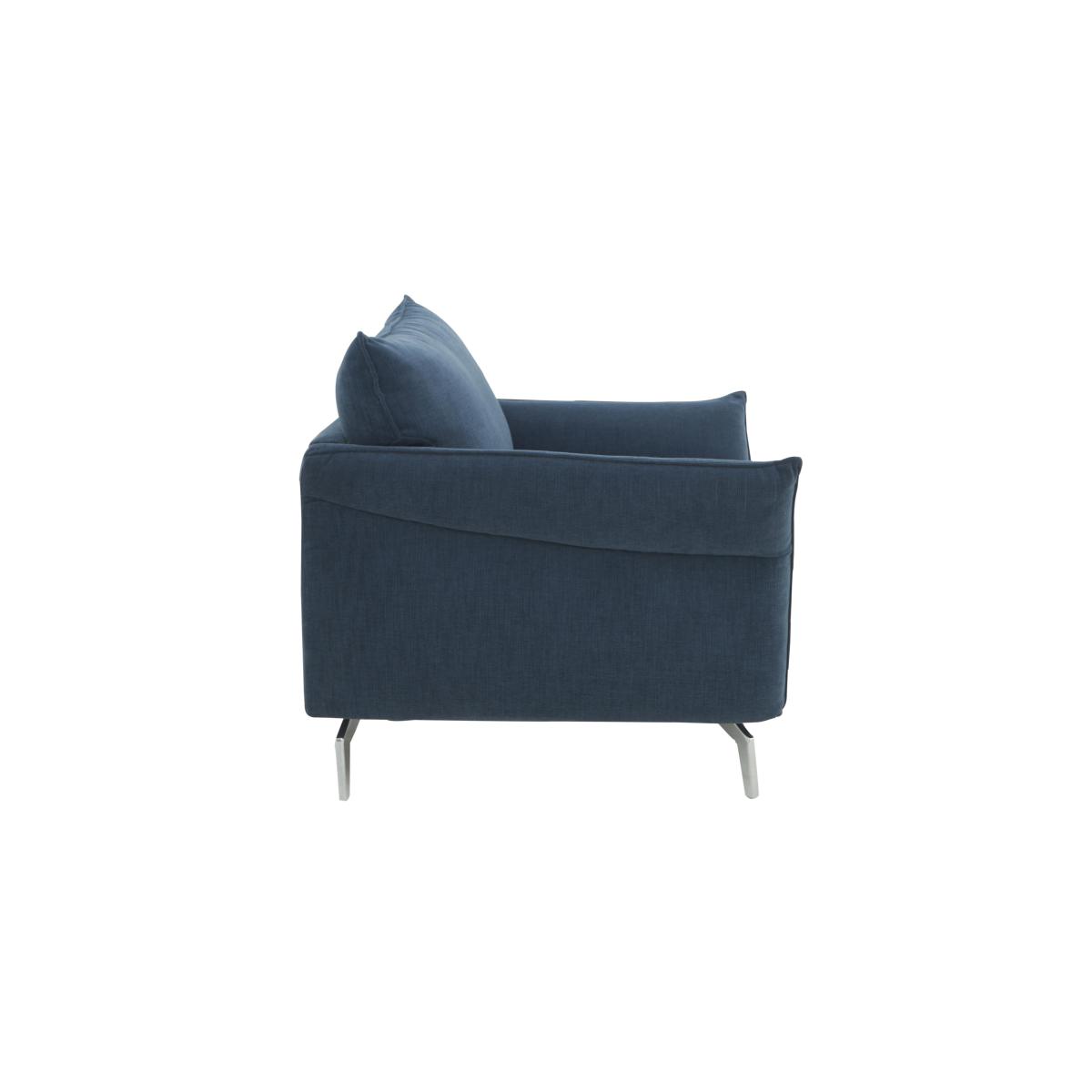 Skylar Fabric Armchair - Blue – image 7