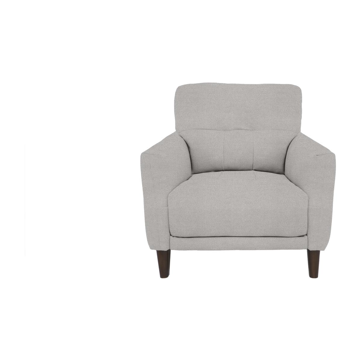 Uno Fabric Chair - R23 Silver Grey