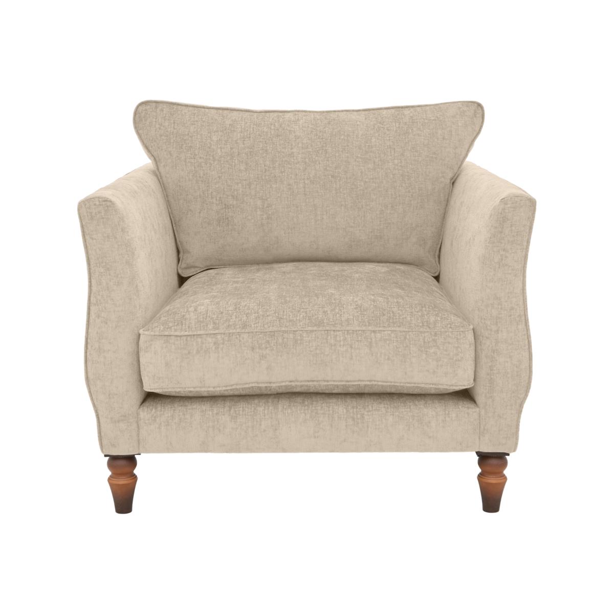 Boutique Chatterley Chair - Bolero Eggshell Walnut