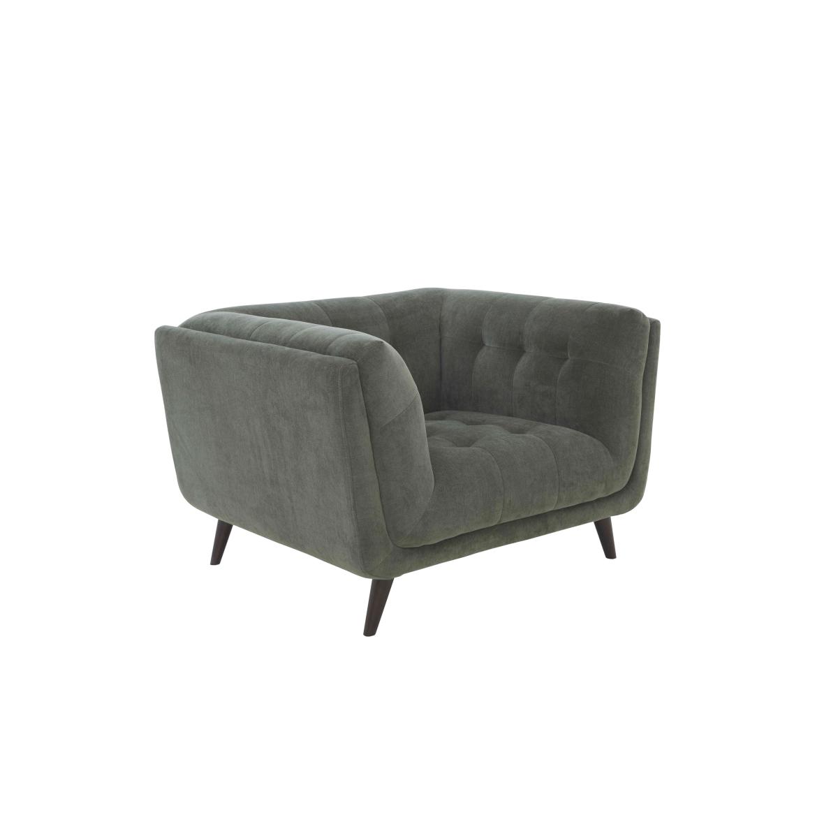Rene Fabric Armchair - Khaki – image 5