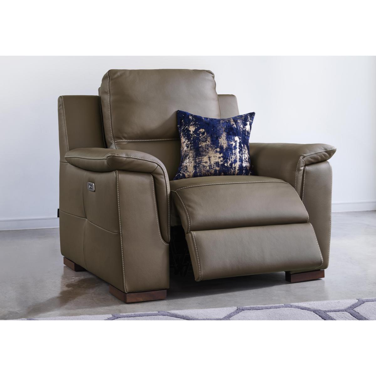 Nicoletti - Alto Leather Armchair - Beige – image 2