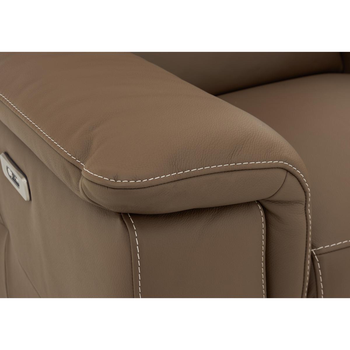 Nicoletti - Alto Leather Armchair - Beige – image 8