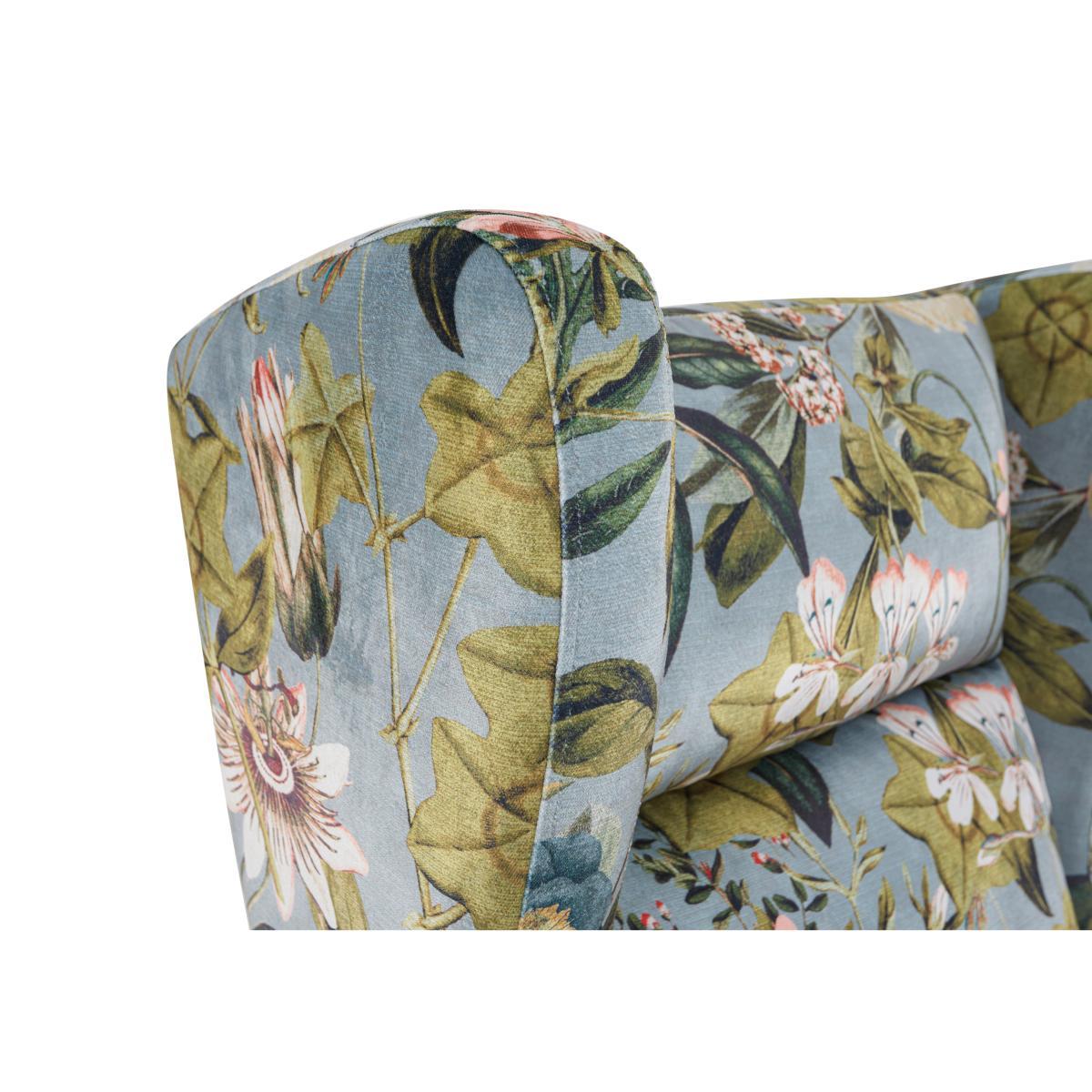 Boutique Palace Fabric Accent Chair - Grey – image 3