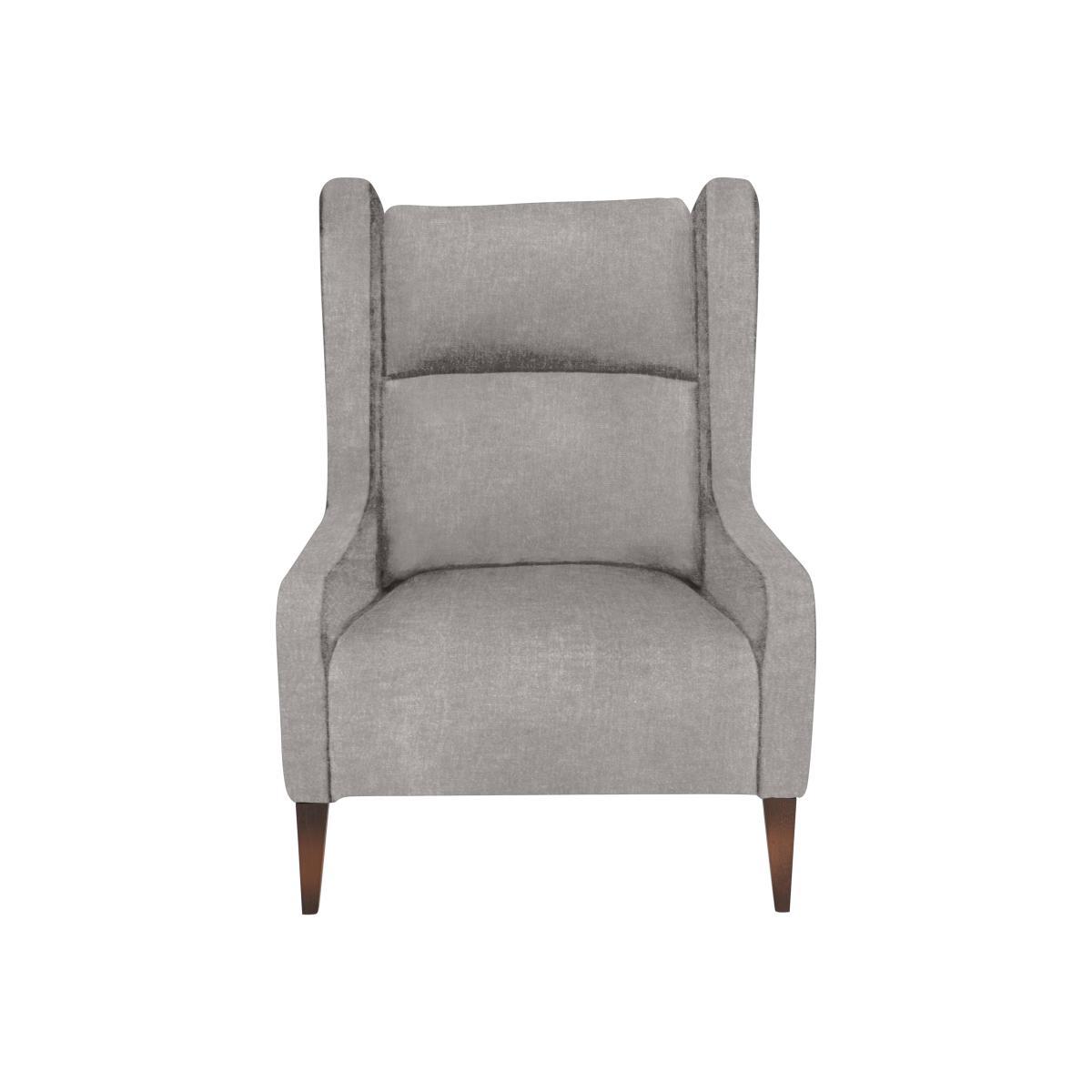 Boutique Palace Fabric Accent Chair - Grey – image 1
