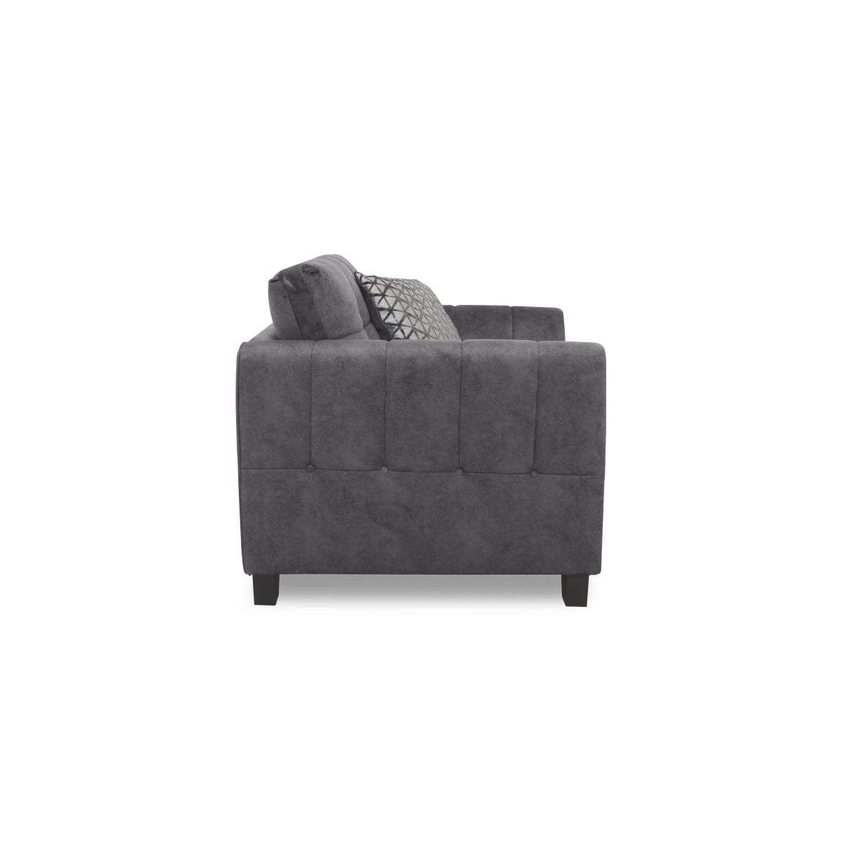 Mariah Classic Back Fabric Armchair - Dapple Chocolate – image 5