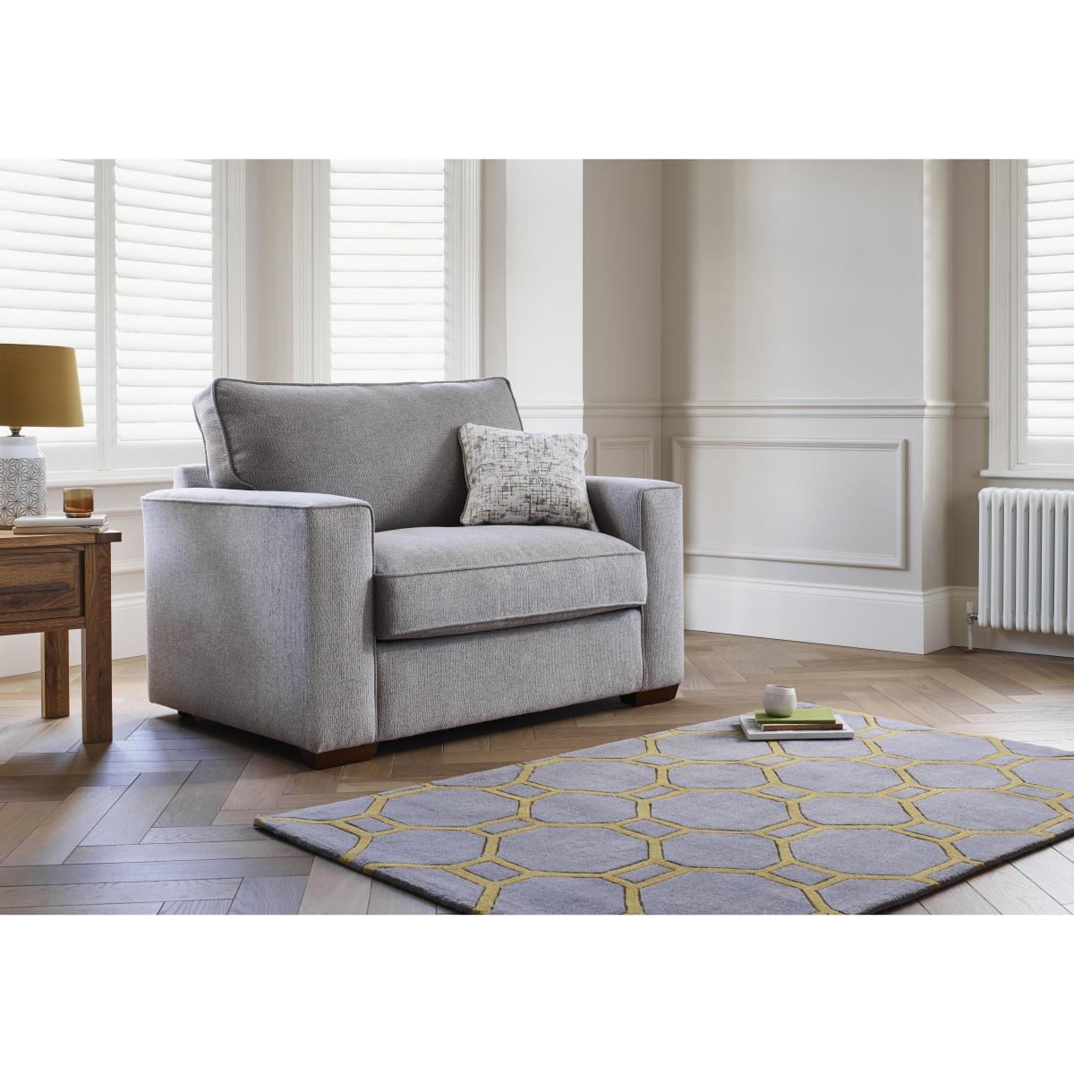 Cory Fabric Classic Back Chair Bed – image 2