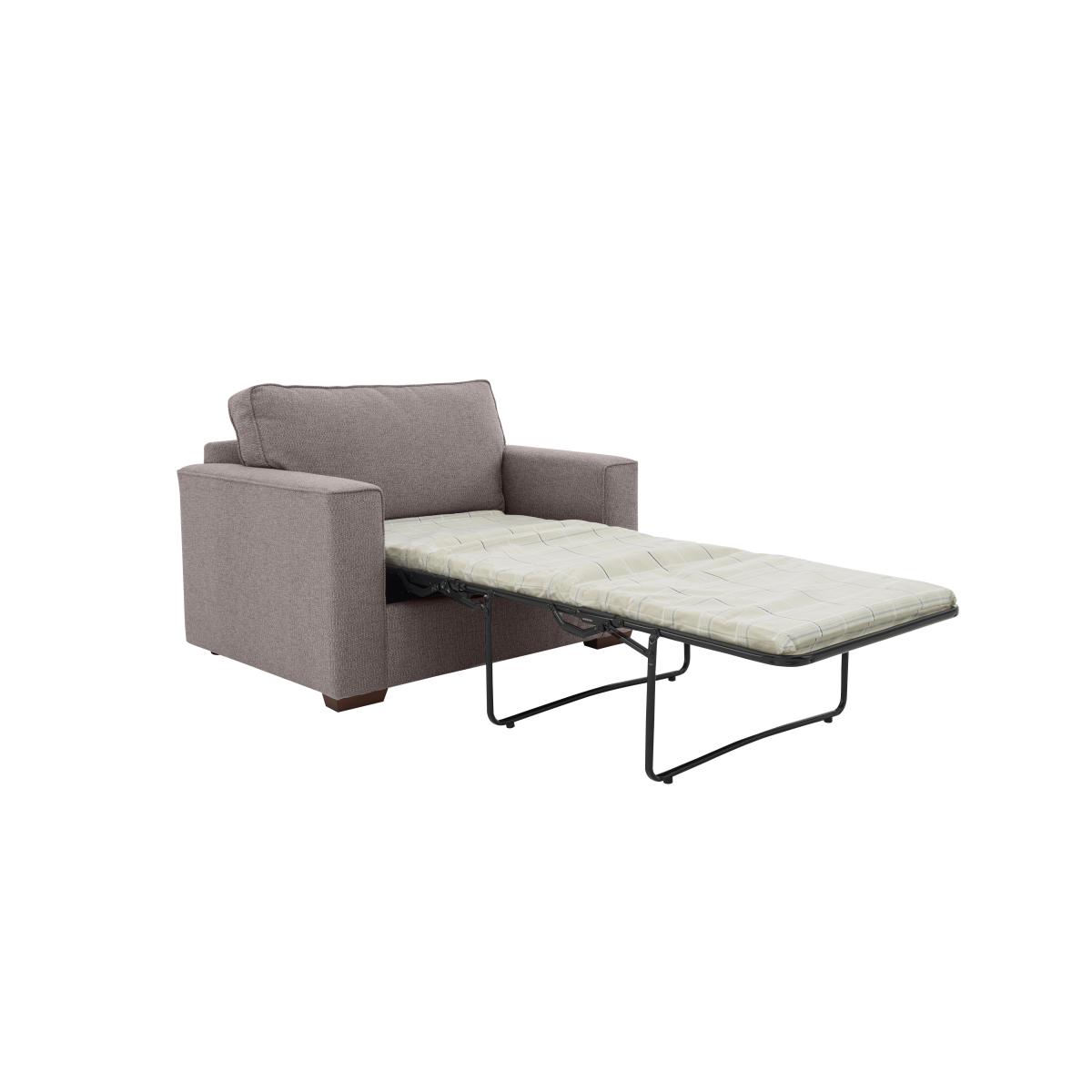 Cory Fabric Classic Back Chair Bed – image 6