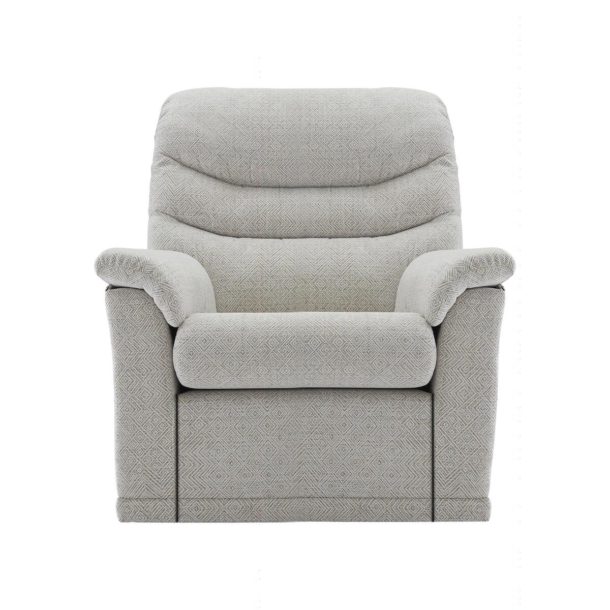 G Plan - Malvern Fabric Manual Recliner Armchair - Grey