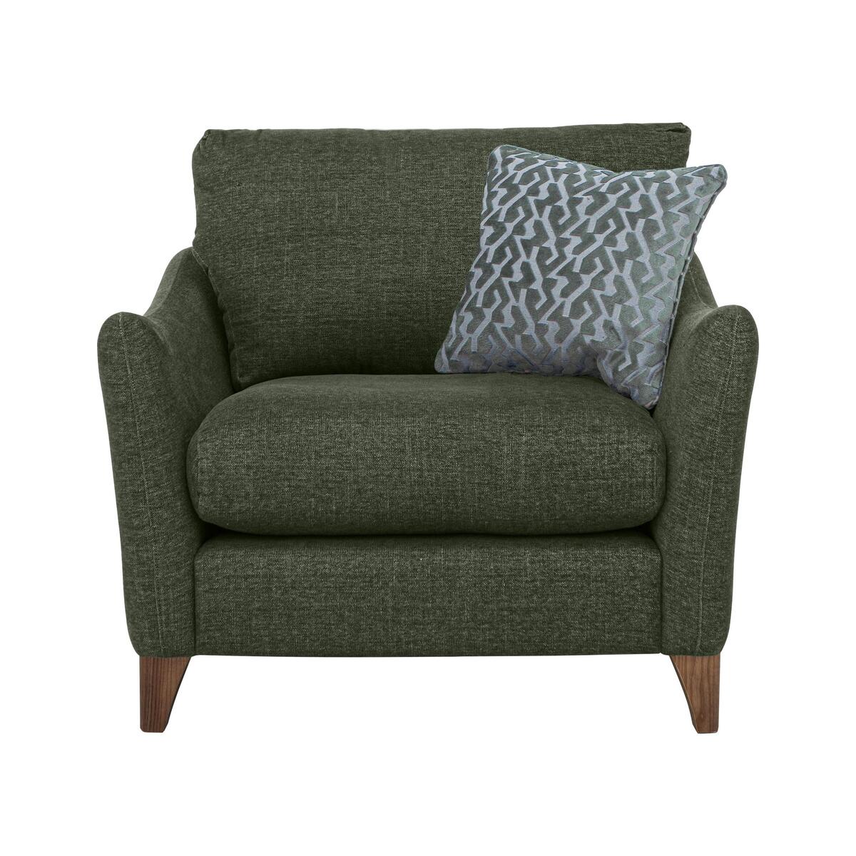 Marina Eco Fabric Armchair - Green – image 1