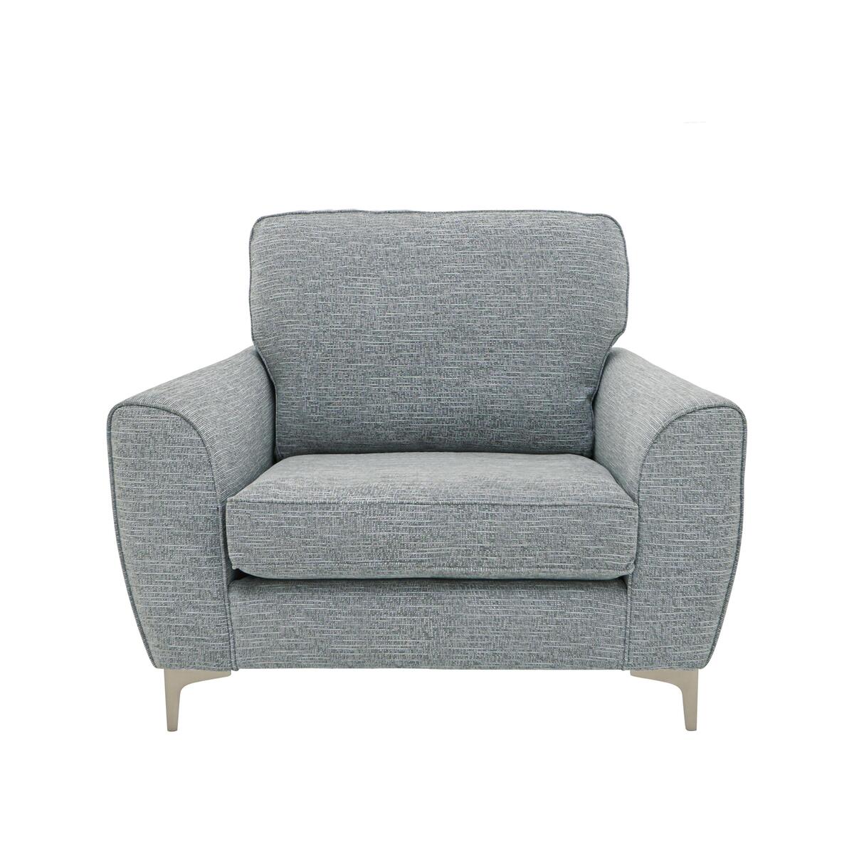 Isla Fabric Armchair - Grey – image 1