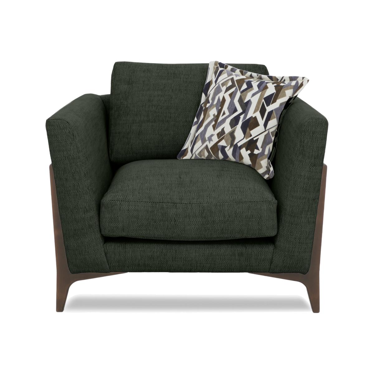 Iris Fabric Chair - Elara Forest Wa Ft