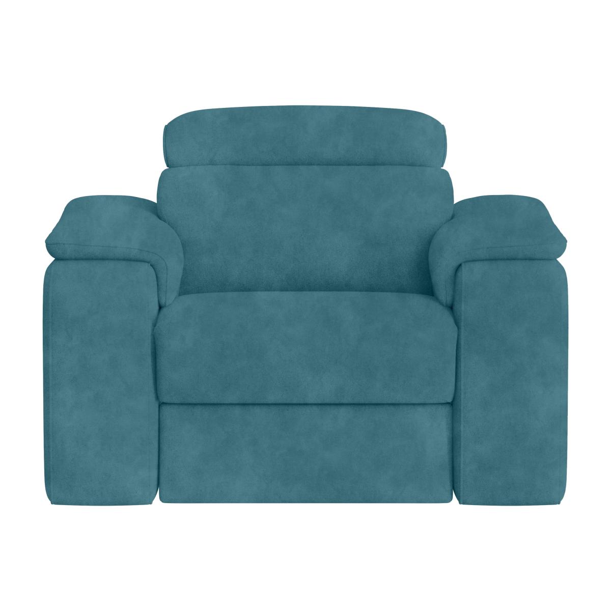 Nicoletti Italia - Davide Fabric Power Recliner Chair - Selma Turchese