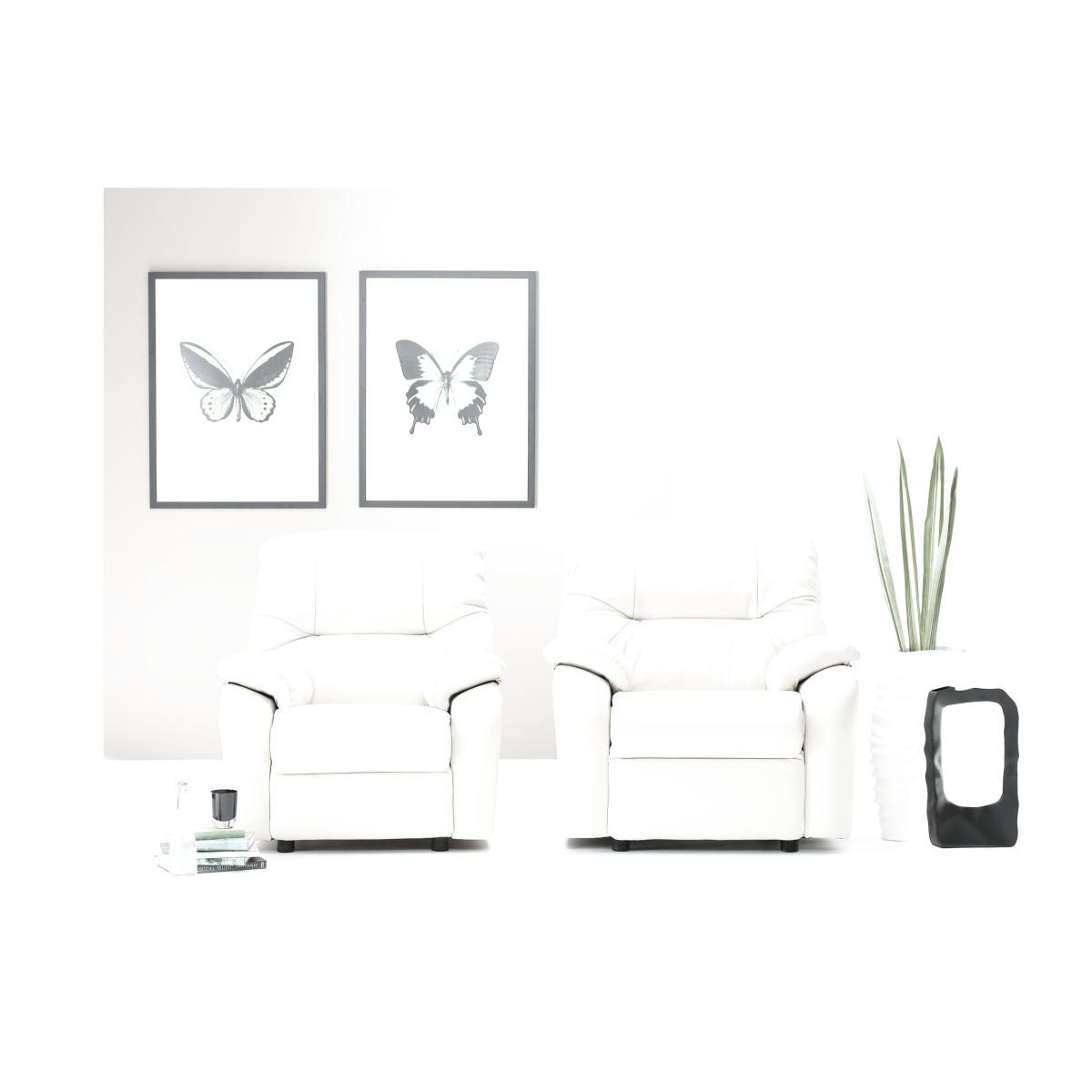 G Plan - Milton Leather Power Recliner Armchair – image 2