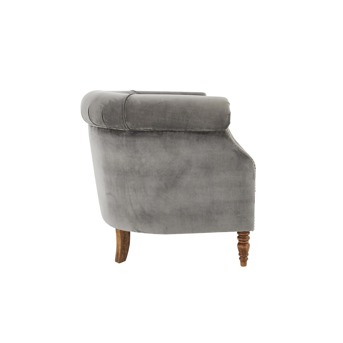 Alexander and James - New England Dukes Fabric Armchair - Grey – image 4