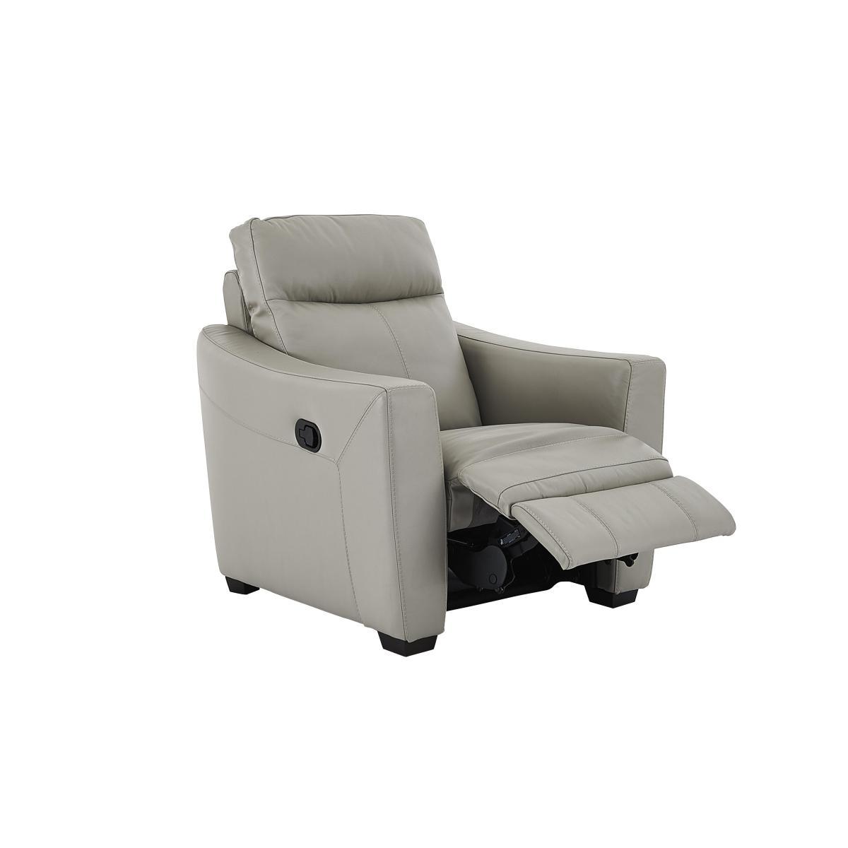 Compact Collection Midi Leather Power Recliner Armchair- World of Leather – image 4