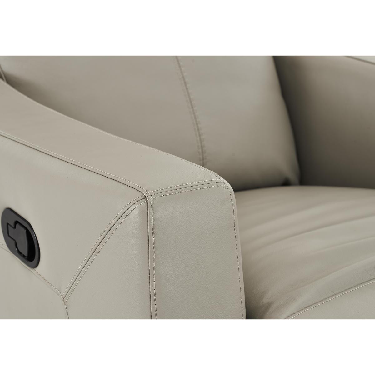 Compact Collection Midi Leather Power Recliner Armchair- World of Leather – image 7