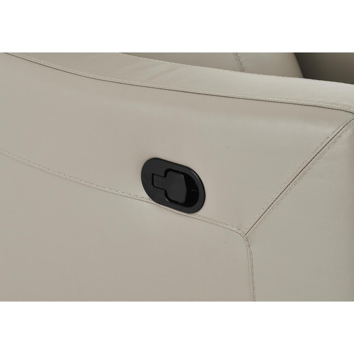 Compact Collection Midi Leather Power Recliner Armchair- World of Leather – image 8