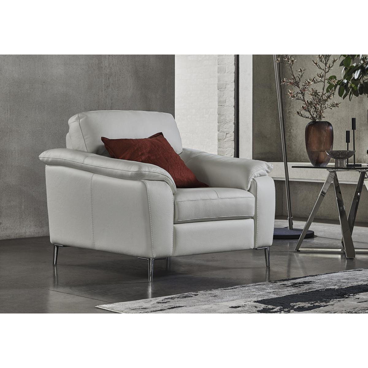 Nicoletti - Maldini Leather Armchair - Blue – image 2