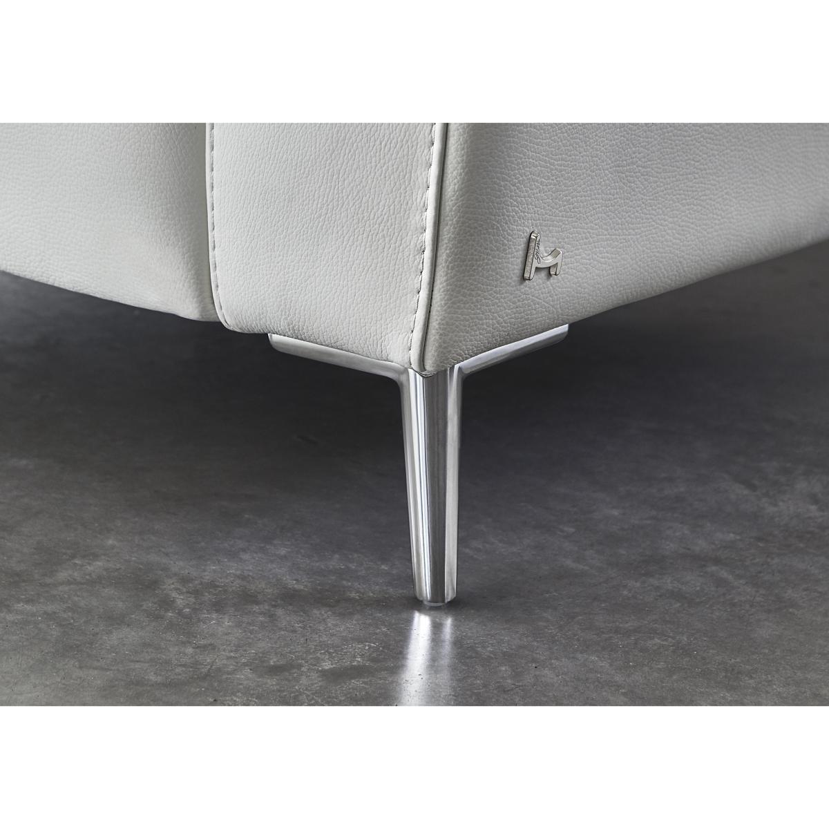 Nicoletti - Maldini Leather Armchair - Blue – image 4