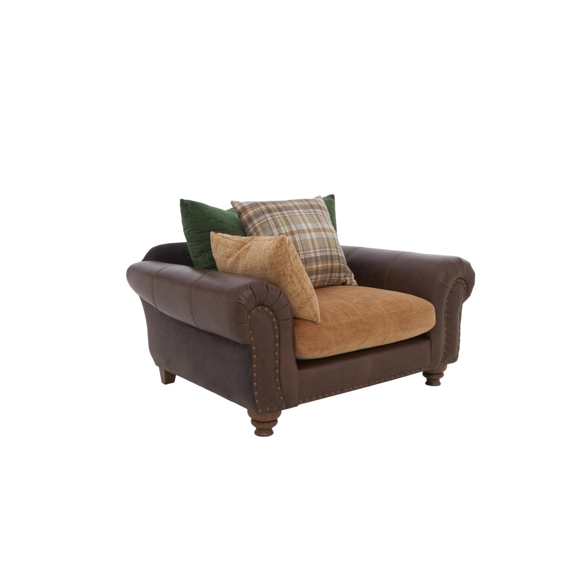 Alexander and James - Lincoln Scatter Back Snuggler - Brown – image 4