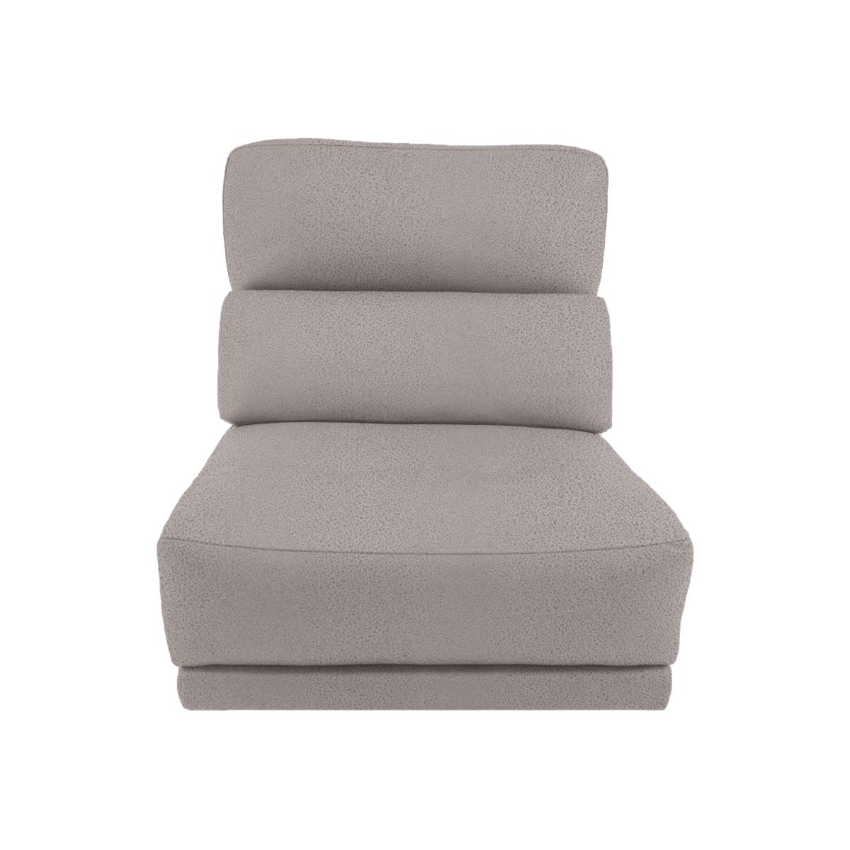 Adama Fabric Armless Unit - Dove