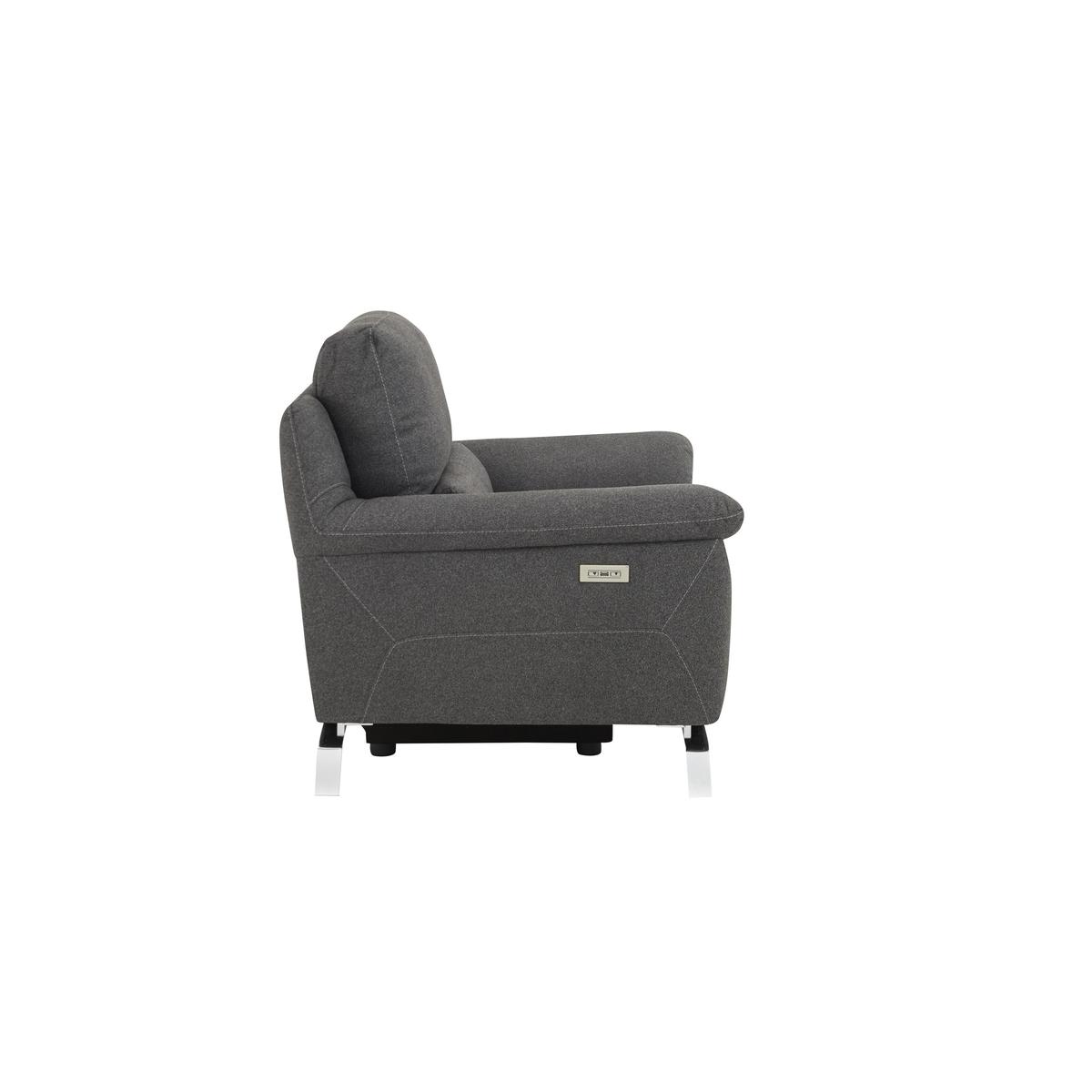 Apulia Fabric Armchair - Blue - By Furniture Village – image 5