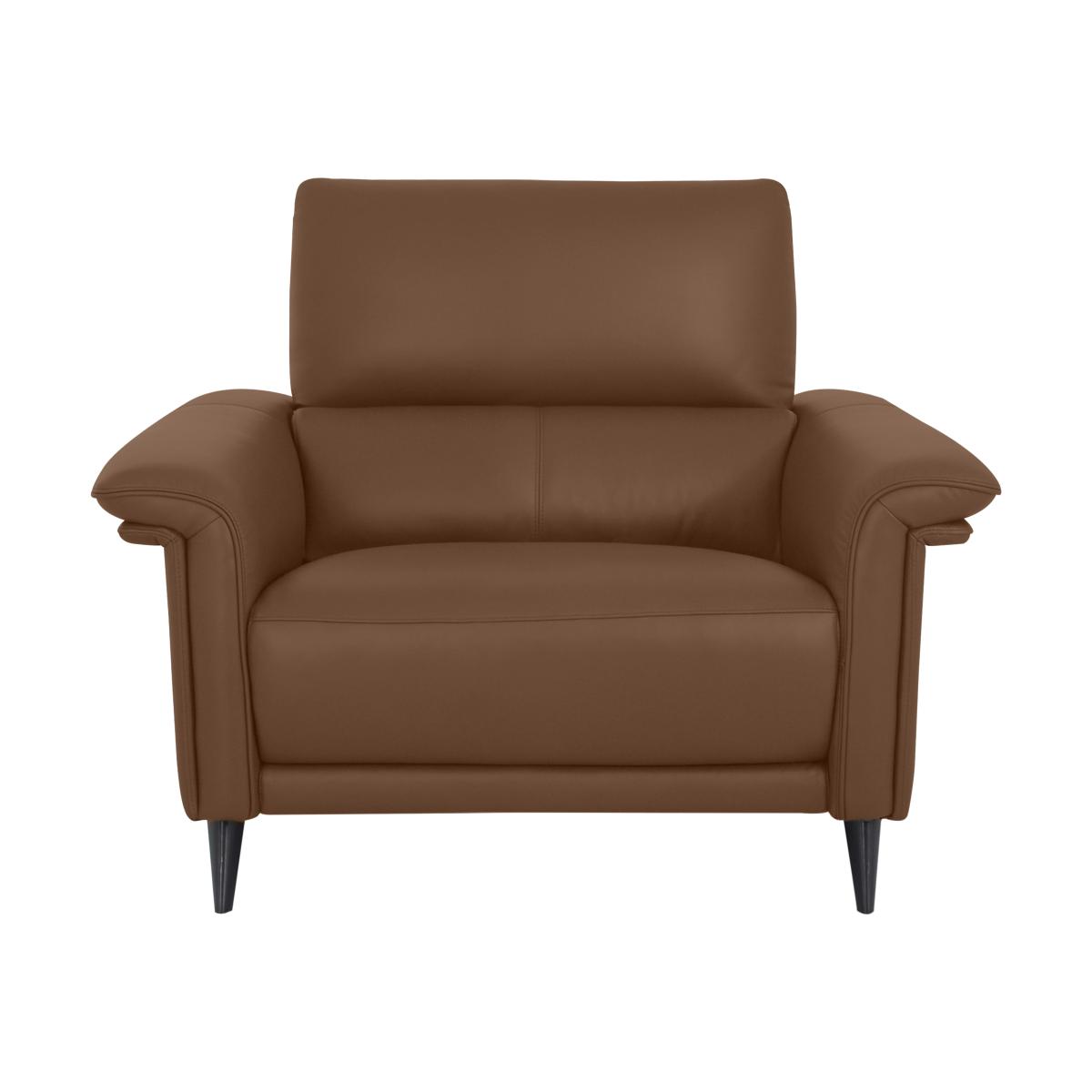 Domicil - Huxley Leather Chair - NP Caramel