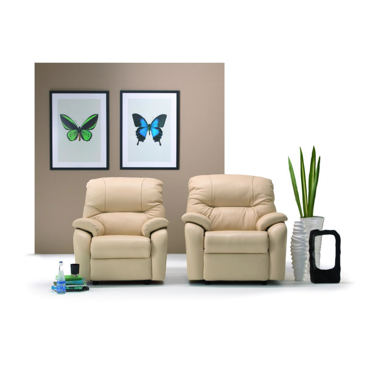 G Plan - Milton Leather Recliner Armchair – image 2