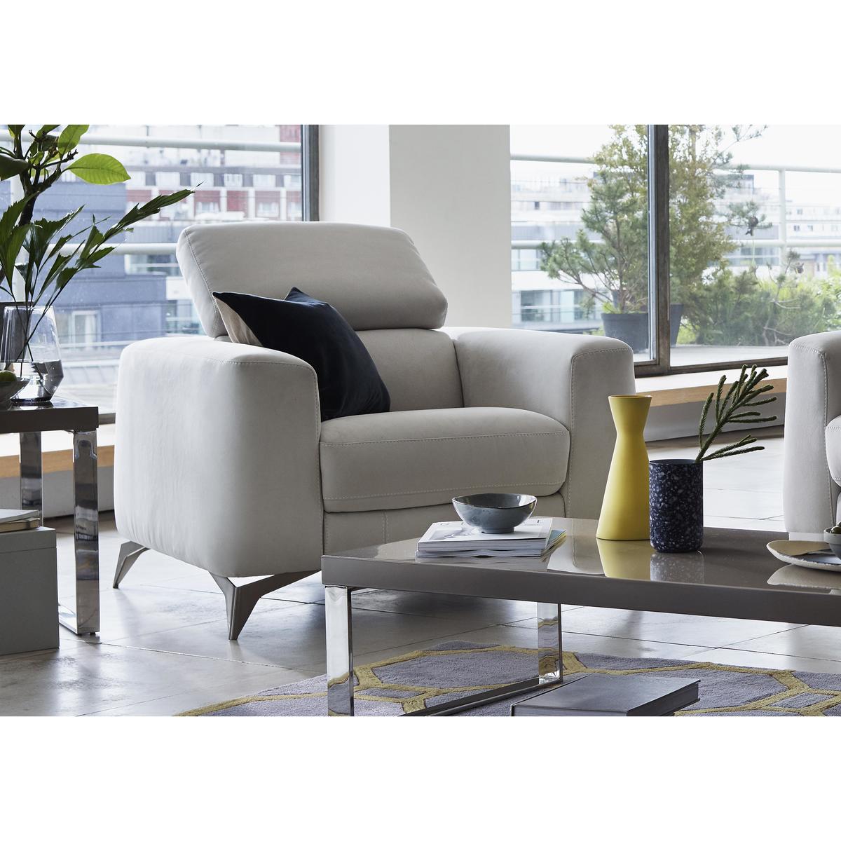 World of Leather - Flavio Leather Armchair - Beige – image 2