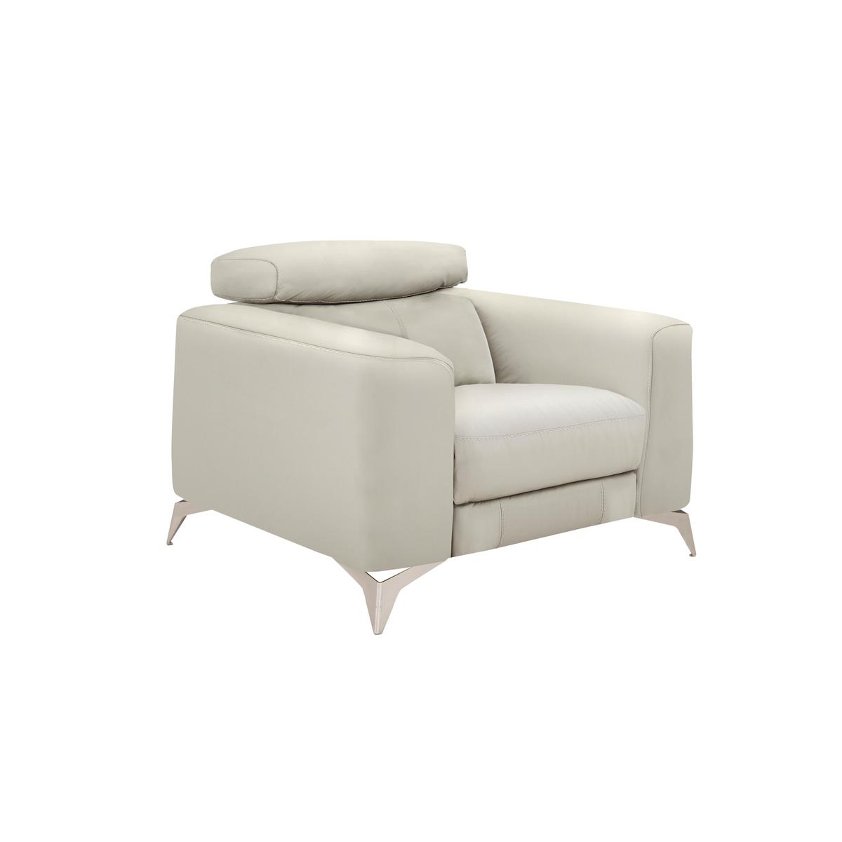 World of Leather - Flavio Leather Armchair - Beige – image 4