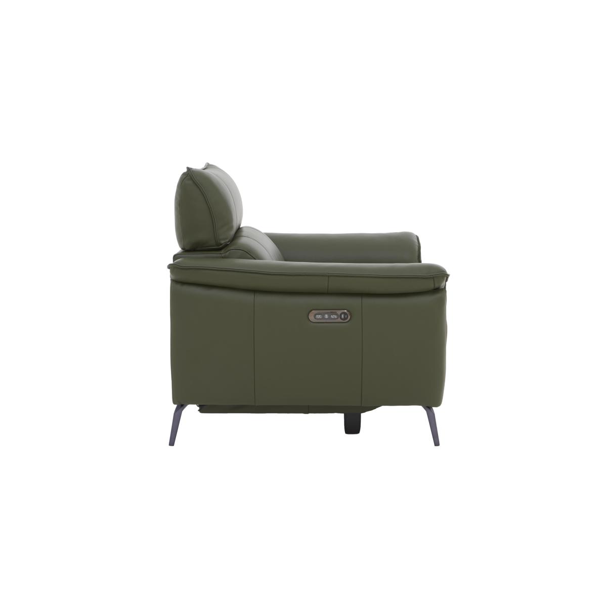 Jude Leather Armchair - Grey – image 10