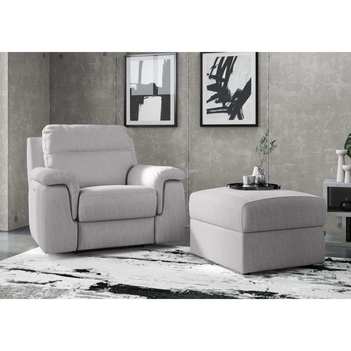 Nicoletti - Paolo Fabric Armchair - Grey – image 2