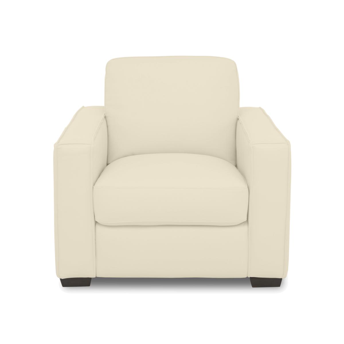 Parma Leather Armchair - Frost – image 1