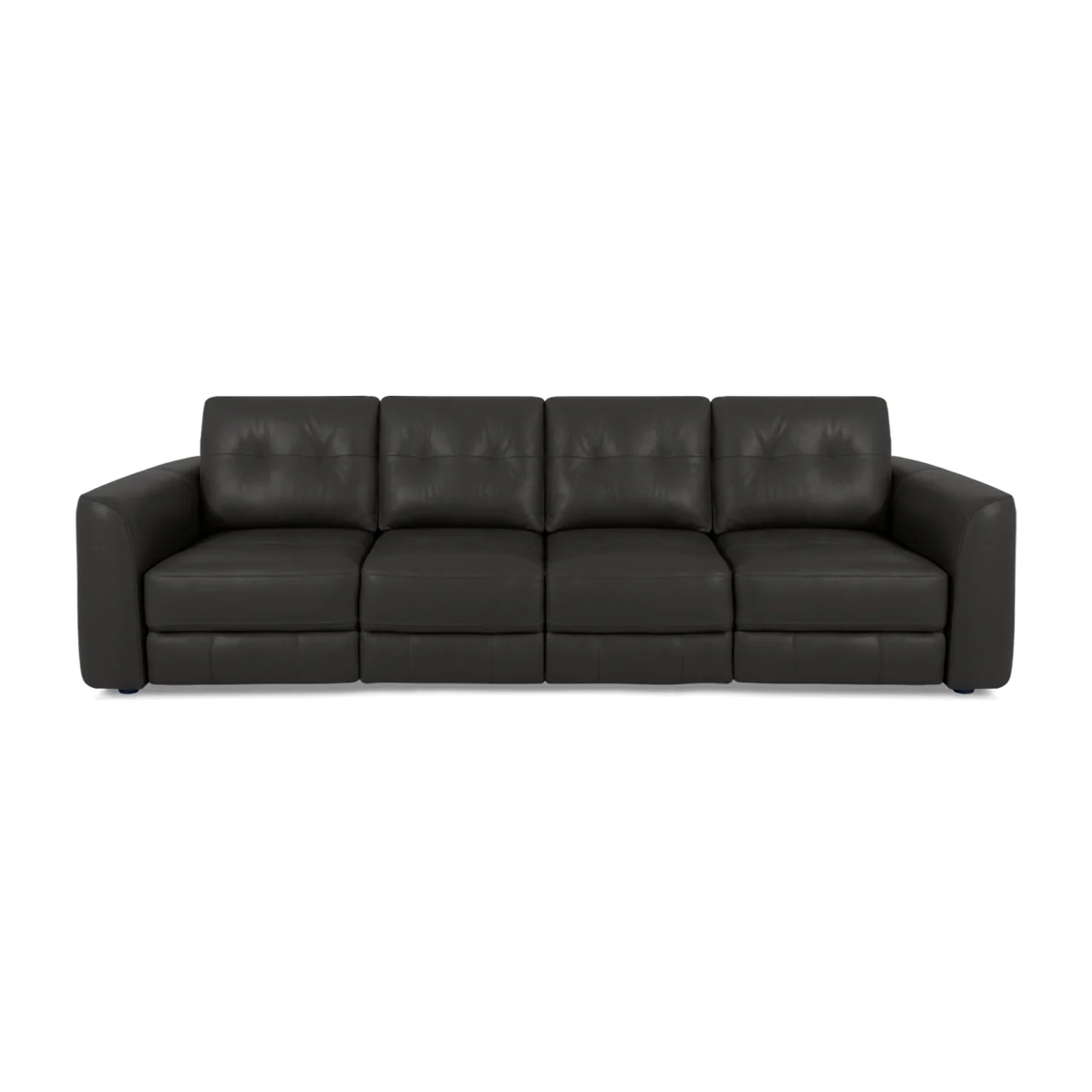 World of Leather - Drift 4 Seater Leather Power Glider Sofa - Shale Grey - Sofas and Armchairs - In Time for Christmas – image 1