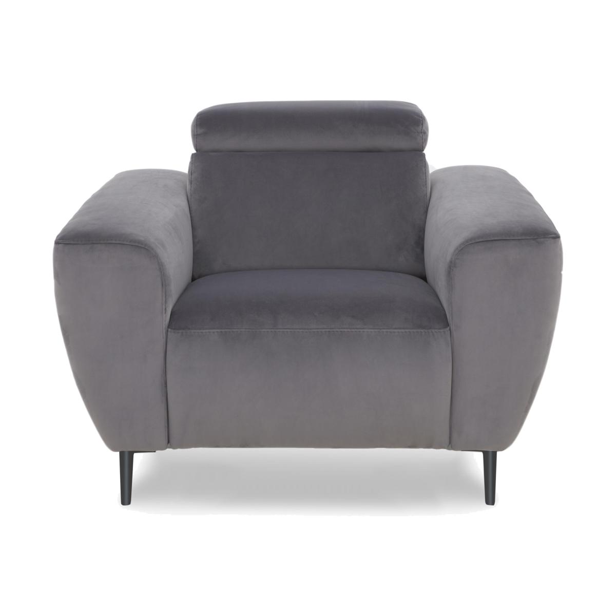 Nicoletti Italia - Milano Fabric Power Recliner Chair - Selma Topo