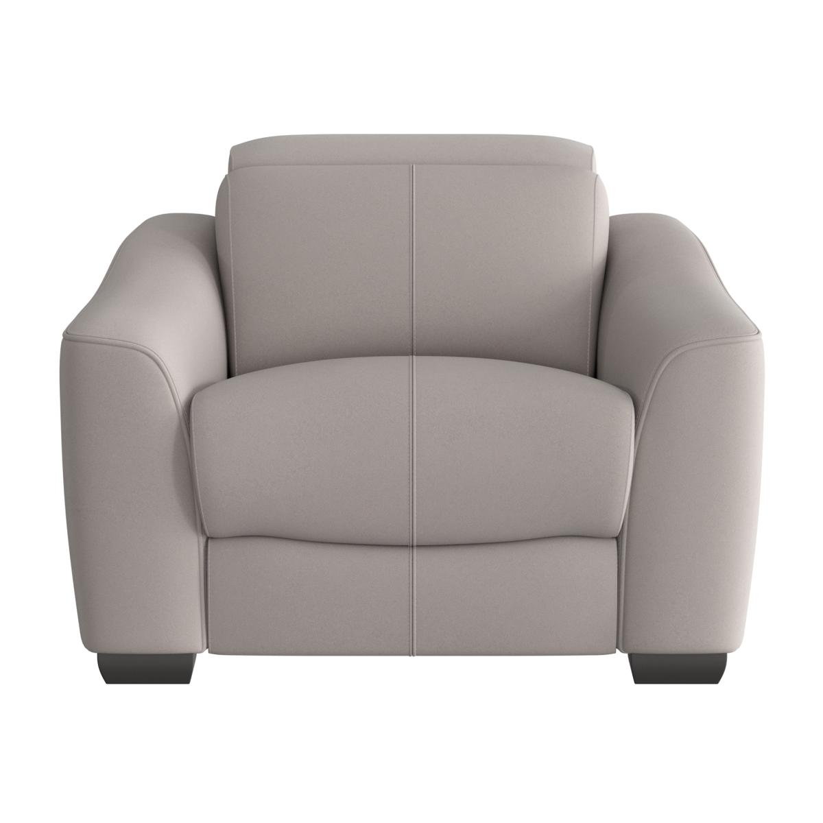 Xavier Fabric Armchair - Feather – image 1