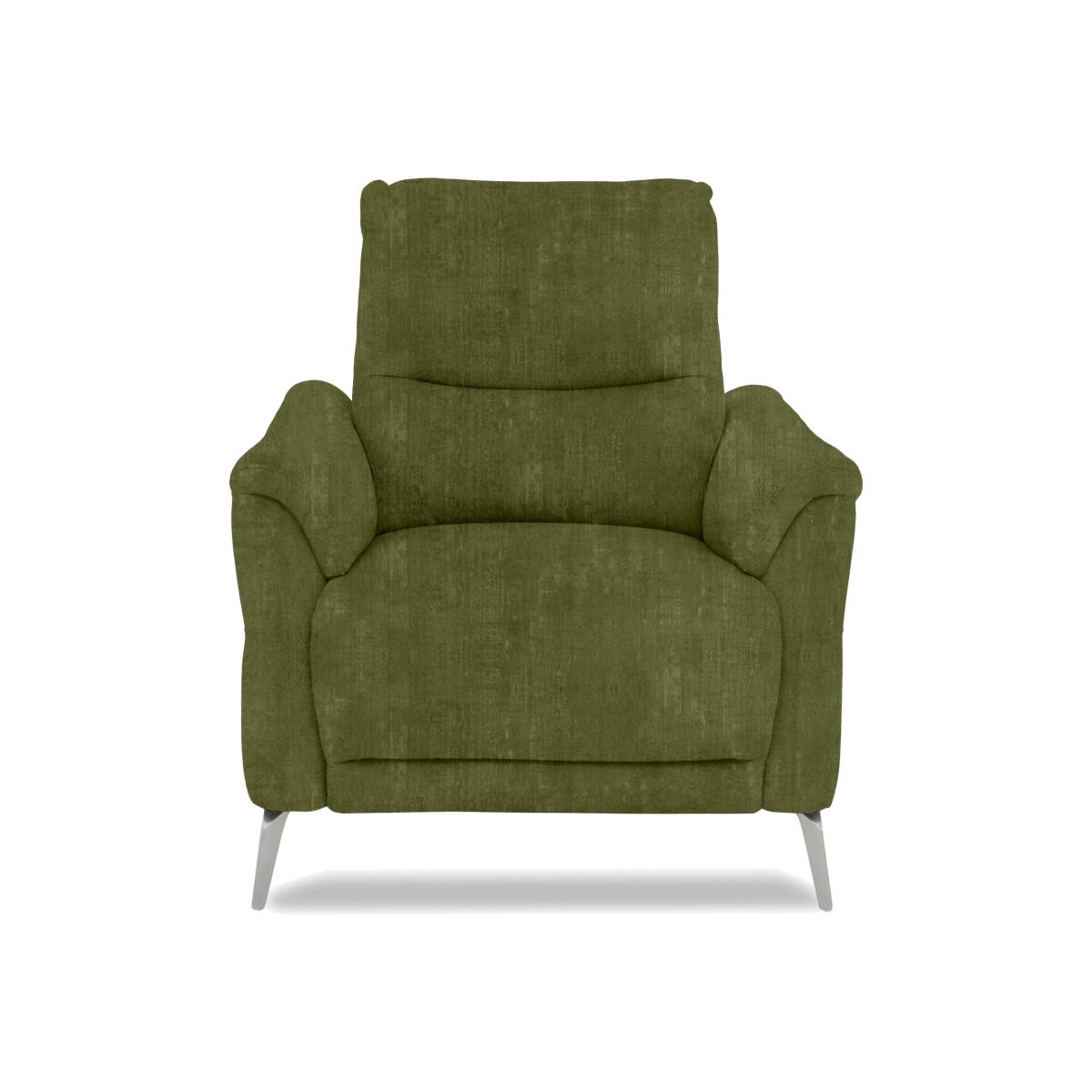 Daytona Fabric Power Recliner Chair - Heritage Olive