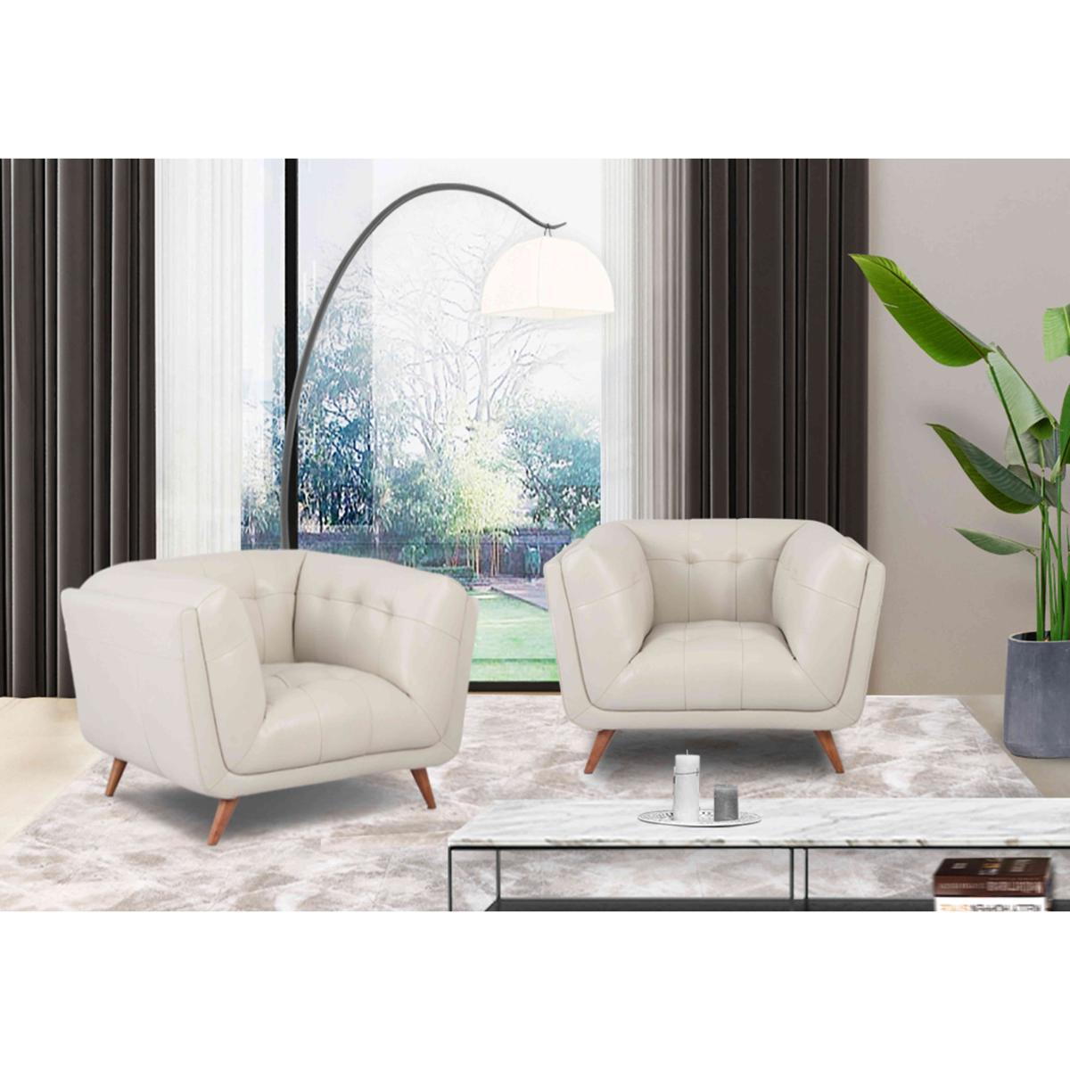 Rene Leather Armchair – image 2