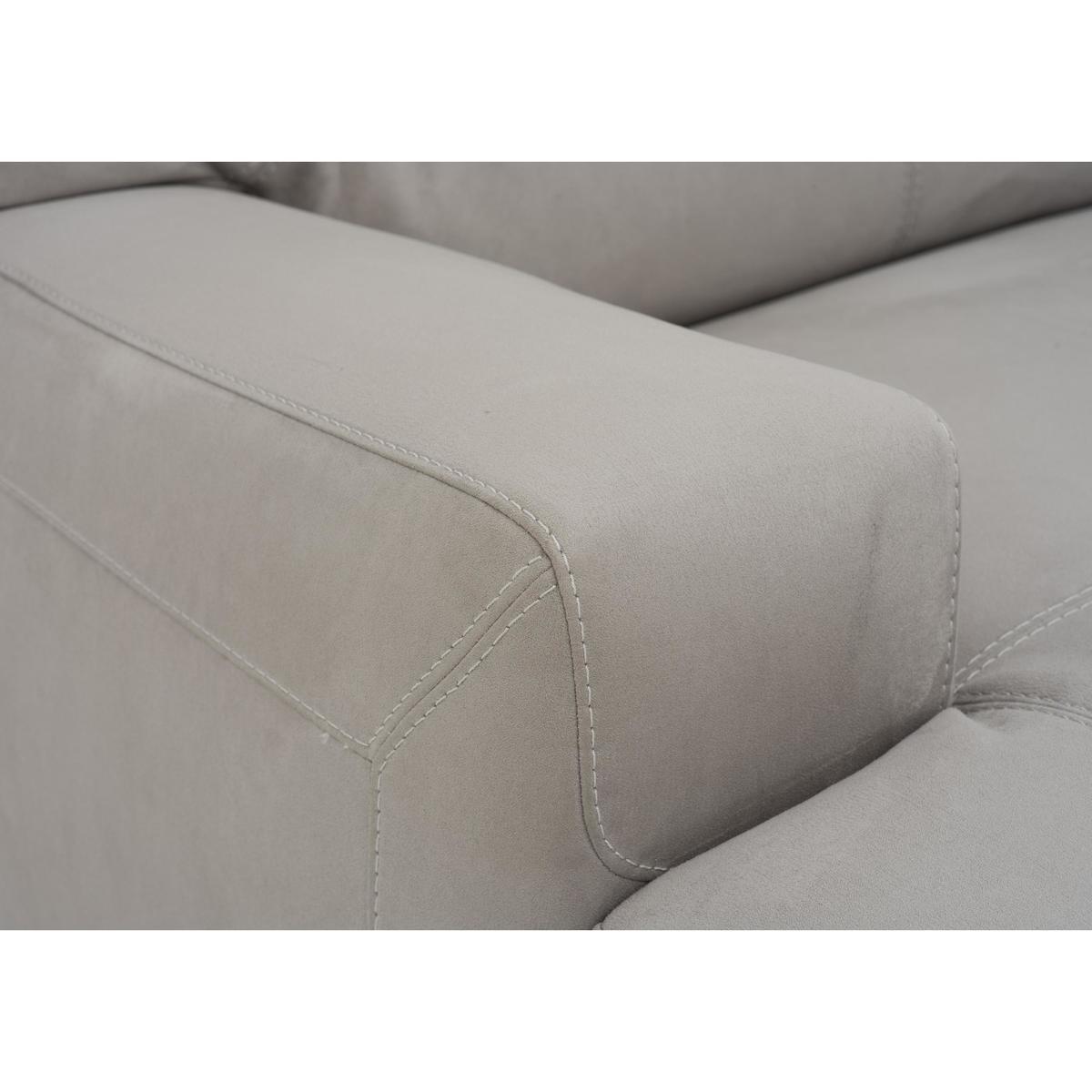 Eden Fabric Recliner Armchair - Beige - By Furniture Village – image 3