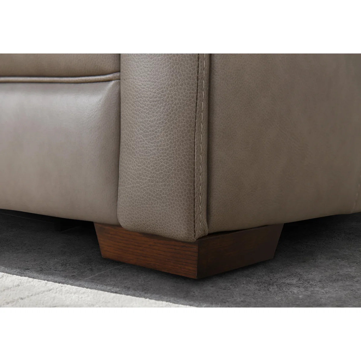 Carrick 2 Seater Leather Sofa - Sea Spray - Sofas and Armchairs – image 5