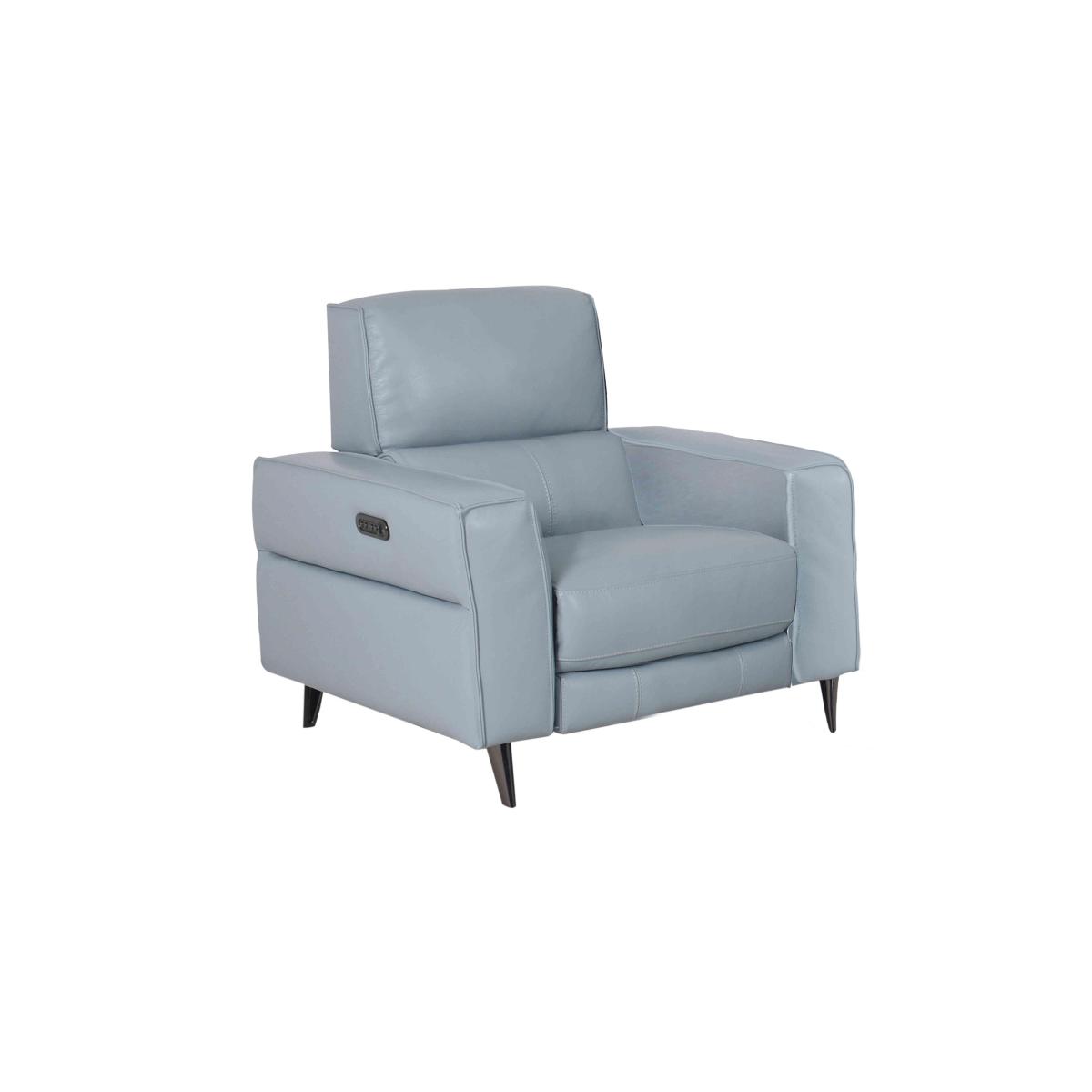 Axel NC Leather Armchair - Charcoal Grey – image 2