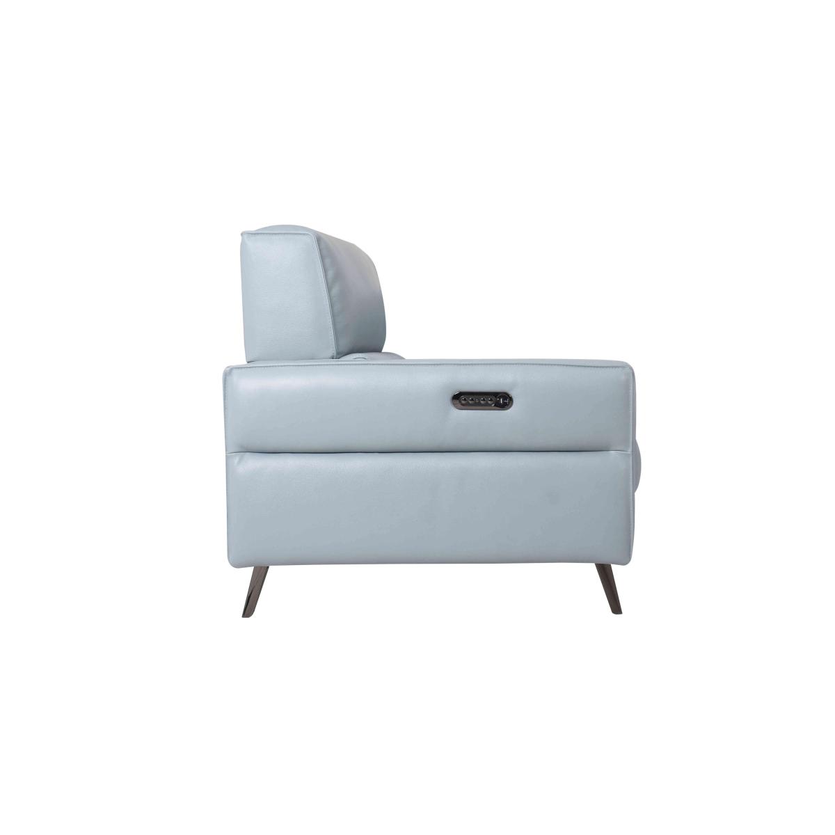 Axel NC Leather Armchair - Charcoal Grey – image 3