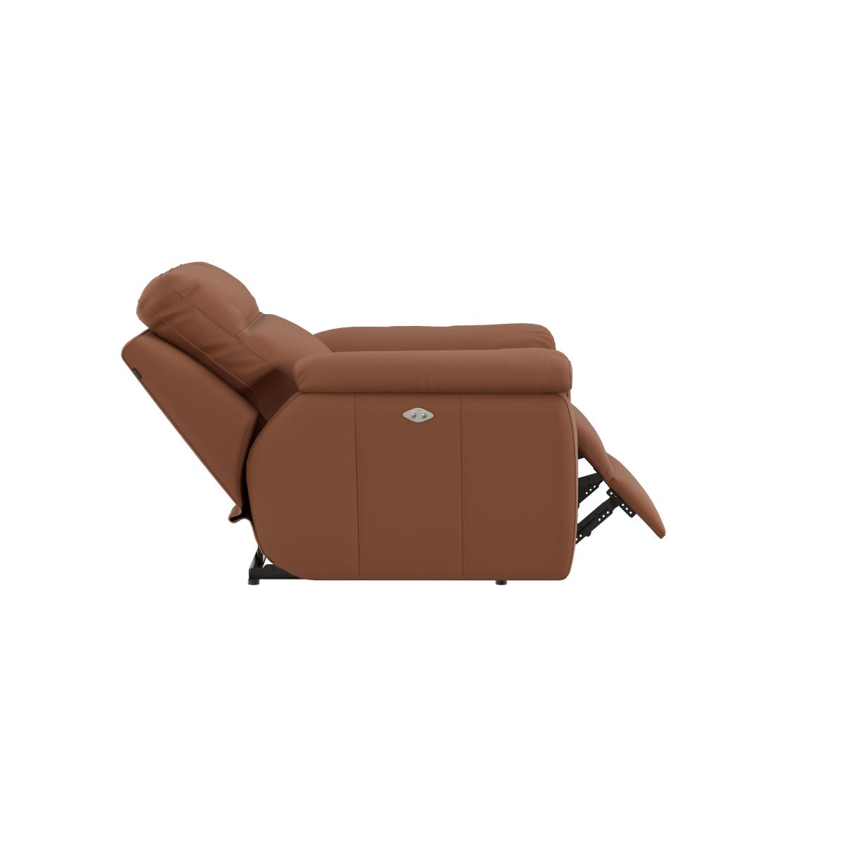 Nicoletti - Paolo Leather Armchair - Brown – image 6