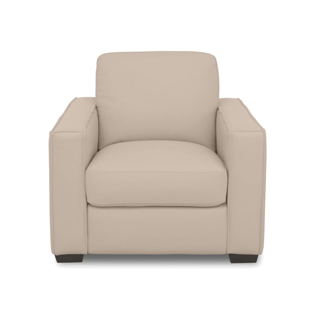 Parma Leather Armchair - NC Pebble – image 1