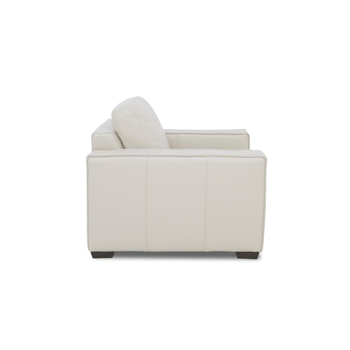 Parma Leather Armchair - Pearl Blue – image 5
