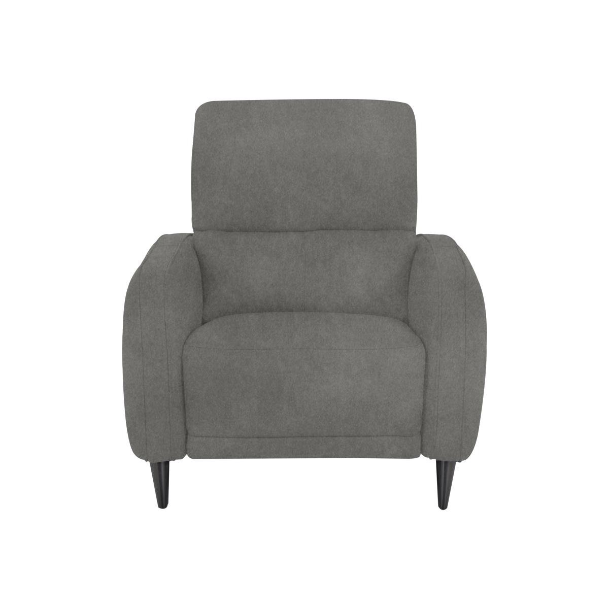 Domicil - Logan Fabric Chair - Silver Grey