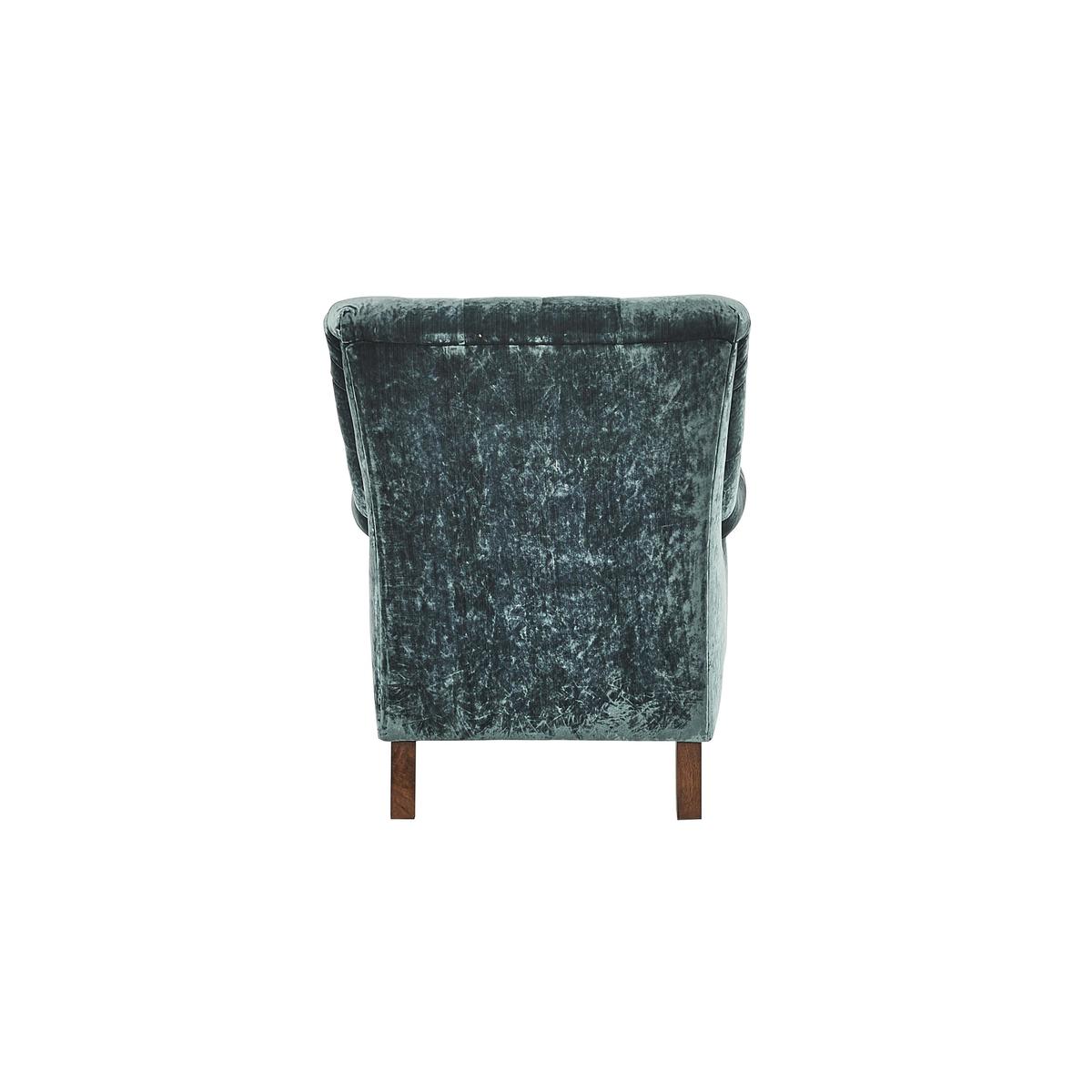 Cuba Fabric Armchair - Black - By Furniture Village – image 4