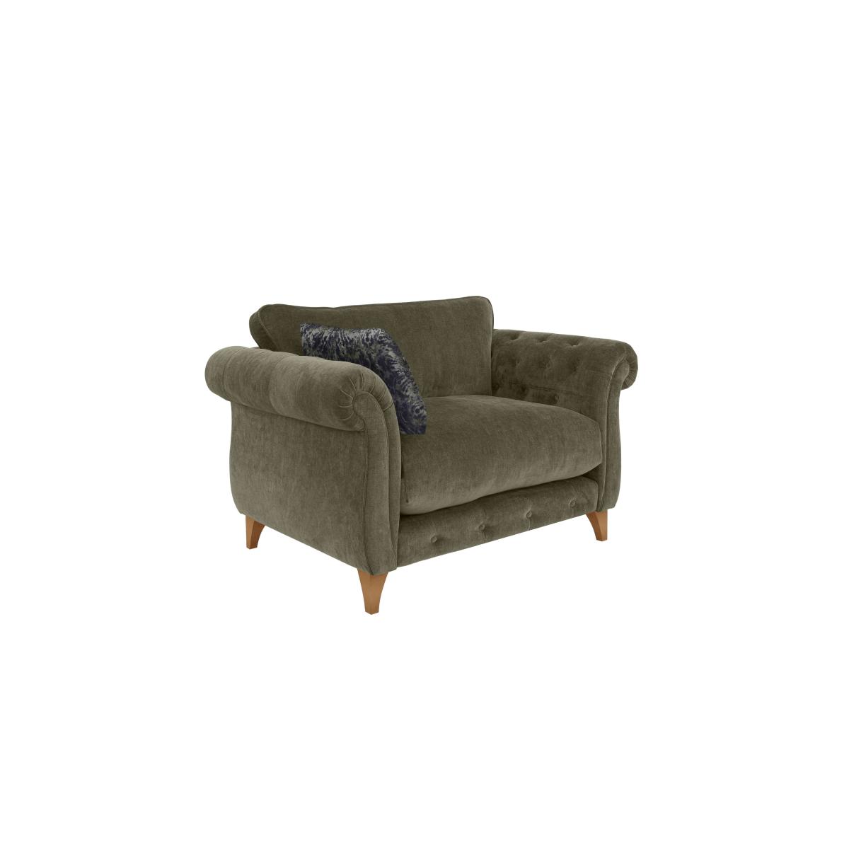 Boutique Palace Fabric Armchair - Oasis Silver – image 4